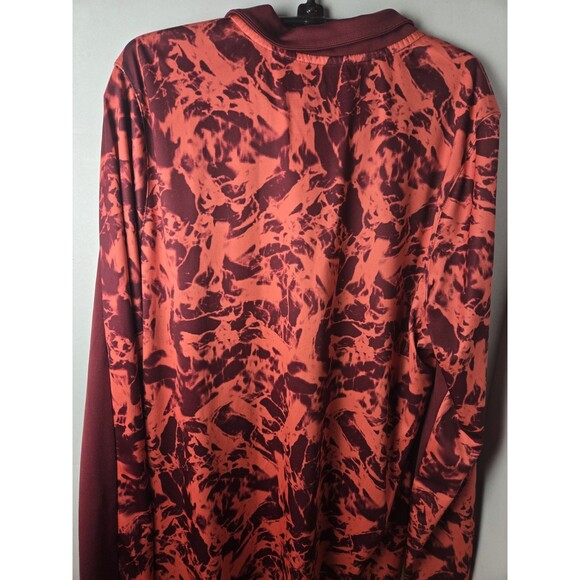 SB Tech Cool Play Mens Shirt Size Large Long Sleeve Polyester 1/4 Zip - Picture 5 of 5